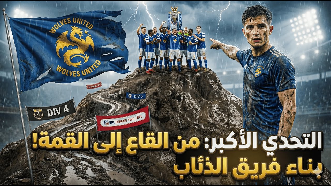 مهنة مدرب في FC26 🔥 مع WOLIVES UNITED | البداية #1