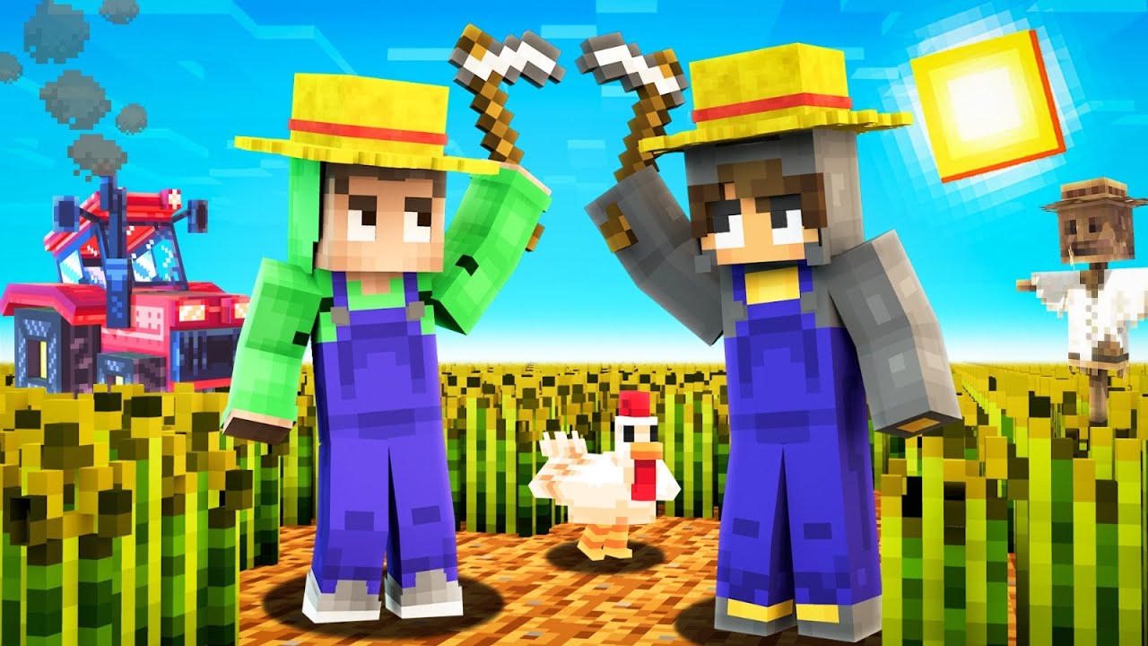 I Became A Minecraft Farmer! (Tycoon)