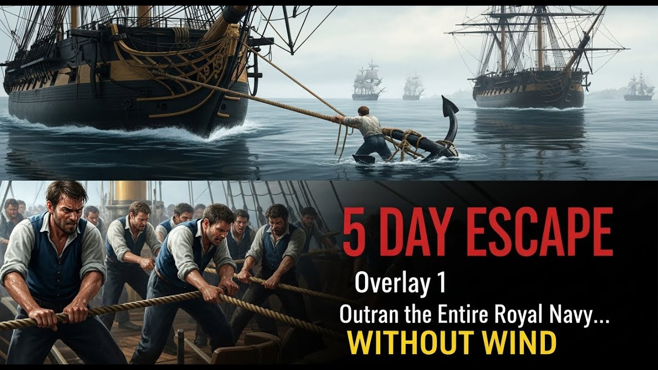 Пятидневный побег: как 450 американских моряков обошли весь британский флот | Невозможное для ста...