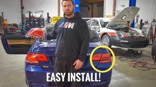 How to install BMW E92 M3/335/328 LCI tail lights