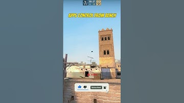 APPS CONTROL FROM BENCH #shorts #csgo