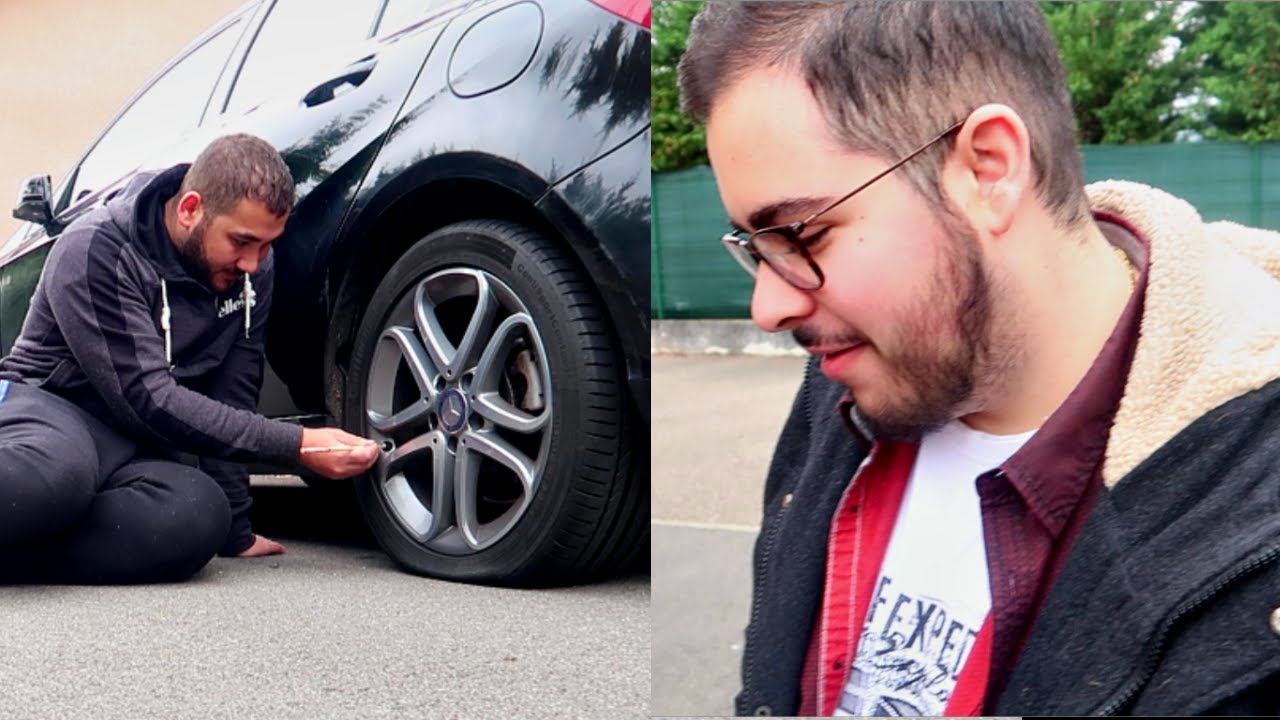 Zantar Degonfle Le Pneu De La Voiture De Pedro Pour Ne Pas Partir De Chez Moi Youtube