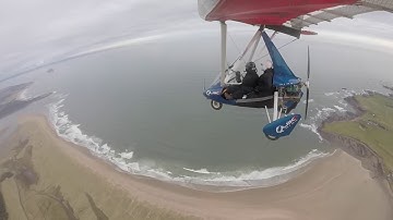 A Microlight Flying Tour of East Lothian