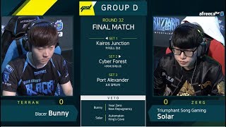 [2019 GSL S1] Ro.32 Group D Match5 Solar vs Bunny