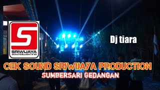 Cek sound SRIWIJAYA production sumbersari gedangan dj tiara