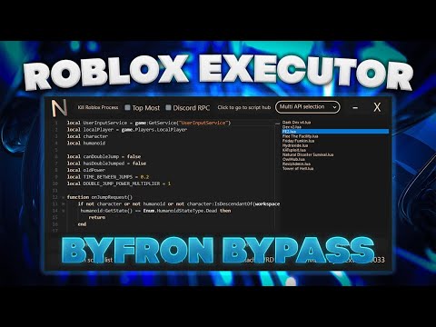 ROBLOX EXECUTOR 2023 FREE PC / ROBLOX BYFRON BYPASS UNDETECTED