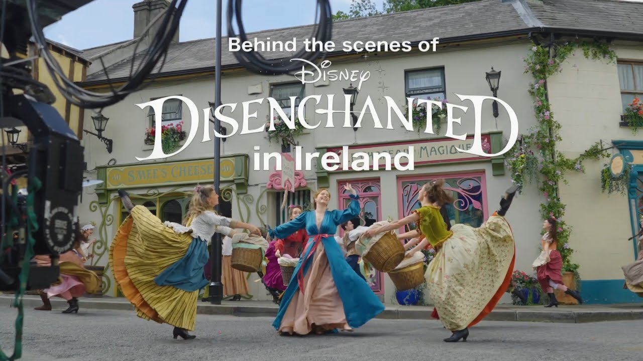 Behind the Scenes of Disney’s Disenchanted | Filming in Ireland’s County Wicklow