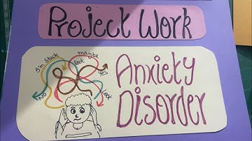 Psychology project files on Anxiety class 12