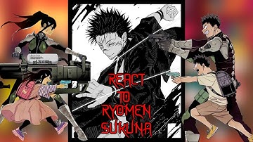 Kaiju No 8 React To Ryomen Sukuna || Gacha react
