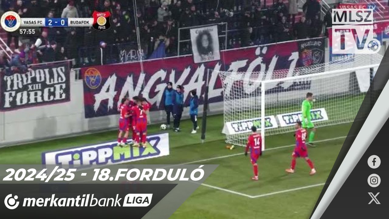 Vasas FC - Budafoki MTE | 2-0 (1-0) | Merkantil Bank Liga NB II. | 18. forduló