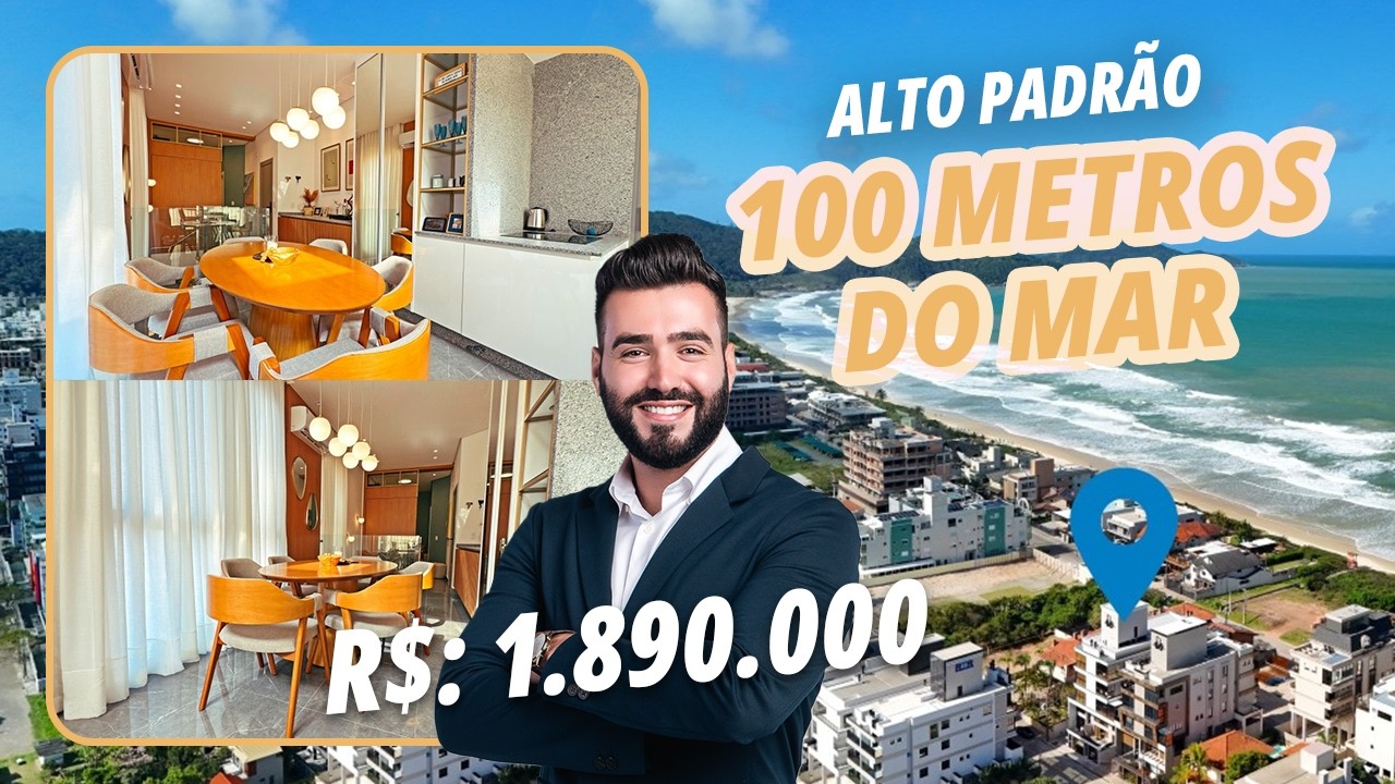 Apartamento Pronto e Decorado à Venda na Praia de Mariscal – Bombinhas SC (R$: 1.890.000)