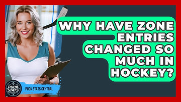 Why Have Zone Entries Changed So Much In Hockey? - Puck Stats Central