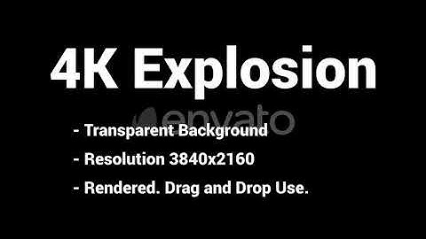 Big 4K Explosion | Motion Graphics - Envato elements