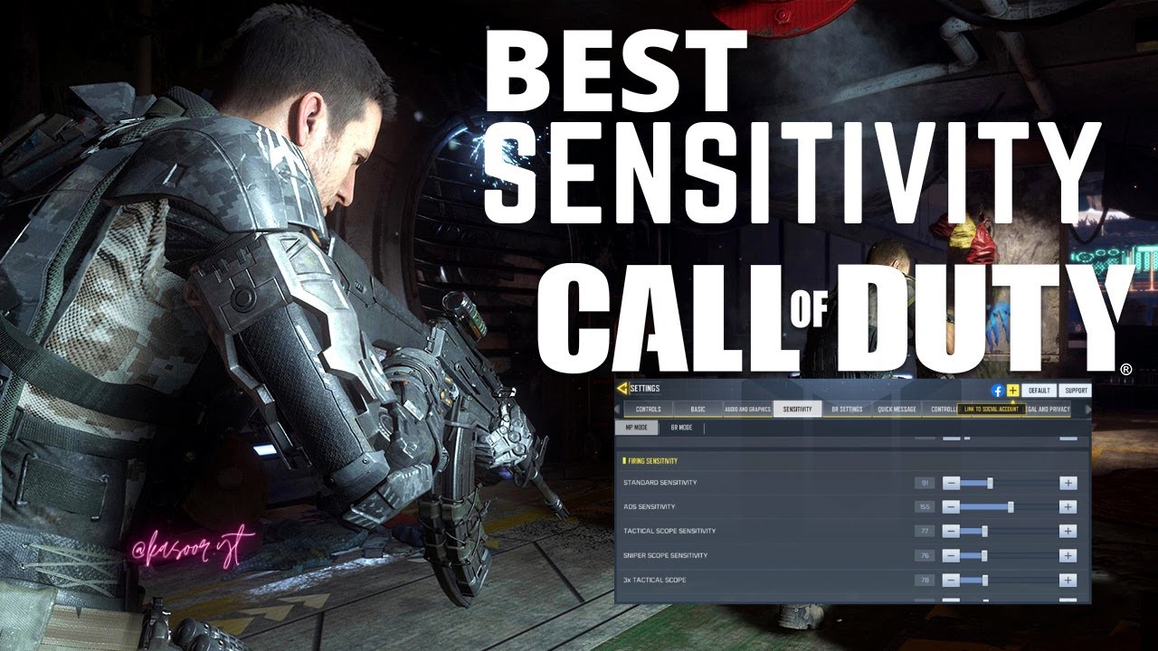 COD Best Sensitivity || Call Of Duty Mobile || Aim Like a Pro || COD ...