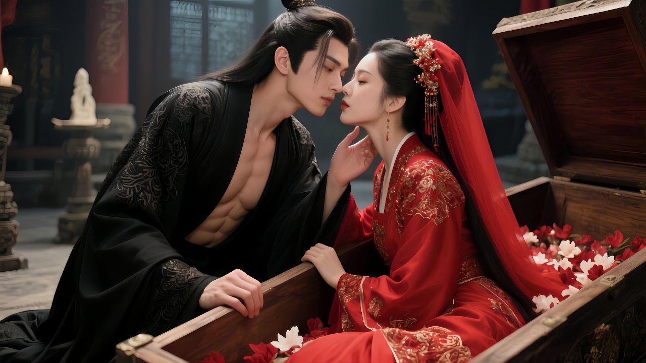 An idiot wife who was dressed as a suit and was buried alive! I was actually overheard by Shousuke to fix the evil mother-in-law and intimidate the girl in his heart. Why did Shusuke become a madman who wanted to kill her! #chinese television dramas #逆袭 #爽剧 #古装 #shortdramas