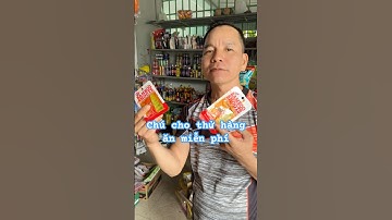 Chú giới thiệu hàng mới ăn thử miễn phí ! #taphoachudao #videoshort