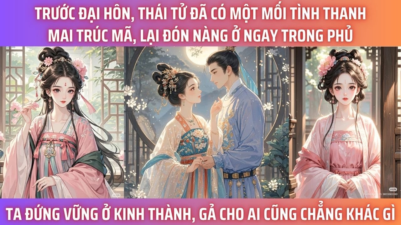 TRƯỚC ĐAI HÔN, THÁI TỬ ĐÃ CÓ MỘT MỐI TÌNH THANH MAI TRÚC MÃ, LẠI ĐÓN NÀNG Ở NGAY TRONG PHỦ. TA ĐỨNG
