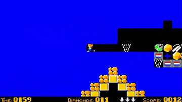 AMIGA CRAZY MINE 4 CRAZYMINE OCS BOULDERDASH CLONE BOULDER DASH EMERALD MINES FROM EMERALD WEB