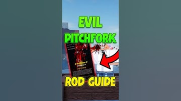 How to Get the EVIL PITCHFORK Rod Fisch #roblox #short #fisch