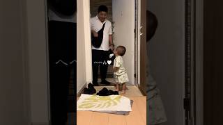 パパ大好きな男の子。パパが帰ってくると…
