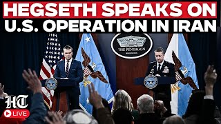 Pete Hegseth LIVE: Pentagon Briefing on Operation Epic Fury US Military Operation in Iran | US News