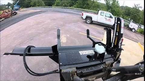 NEW Halverson Fire Wood Processor Attachment, Manually Adjustable Head, Dominic