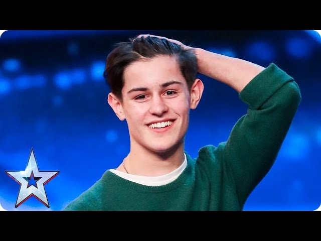 Singer-songwriter Reuben Gray does his dad proud | Auditions Week 2 | Britain’s Got Talent 2017 class=