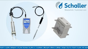 humimeter BLL/BL2: Checking calibration using the test block
