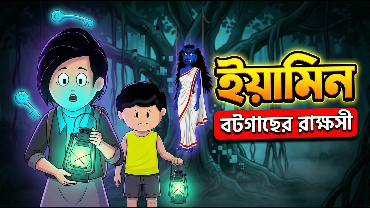 ইয়ামিন আর বটগাছের দোলনায় ভুত | YAMIN NEW CARTOON || SAMIMA SRABONI ...