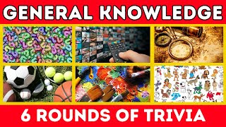 General Knowledge | Pub Quiz | 6 Rounds | 30 Questions