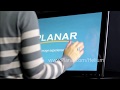 Planar helium series interactive touch screen monitors