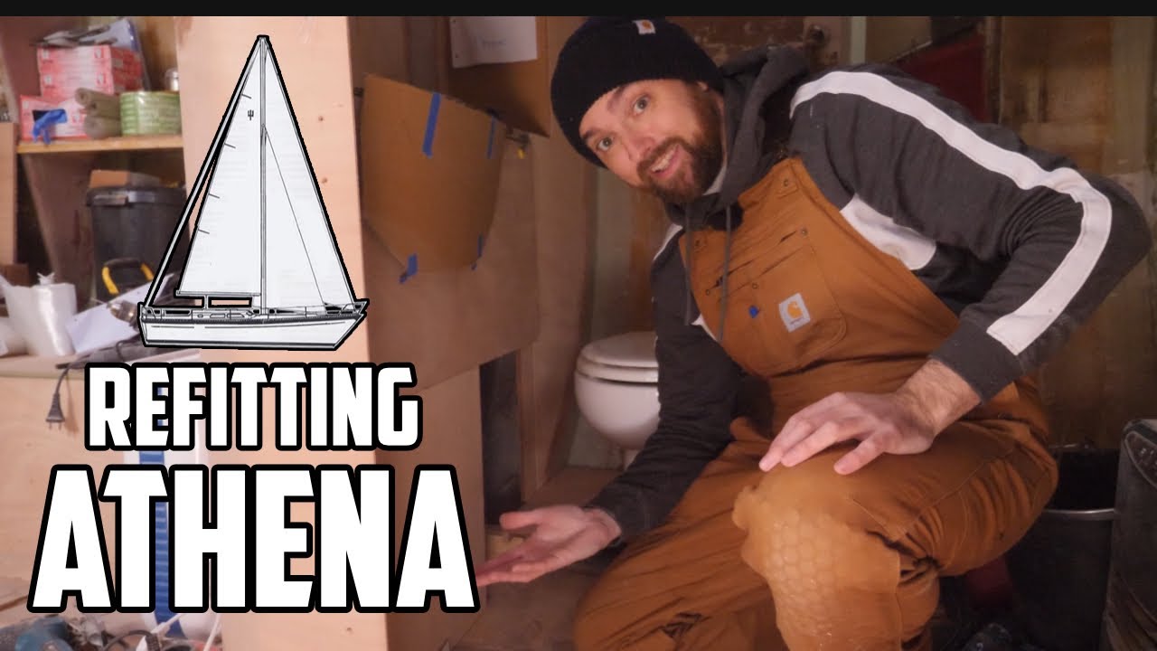 Sail Life – Athena’s new head & boat goodies – DIY sailboat project