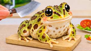Delicious Food Recipe 🍲 How to Cook Frog with Ginger and Pepper by Clover Mini Kitchen