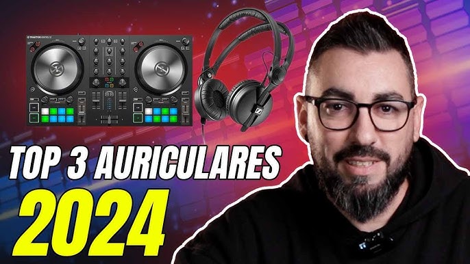 MAONO AU-MH601 - Auriculares de estudio para conductores de 1.969 in,  monitor estéreo sobre la oreja, auriculares cerrados para música, DJ,  podcast