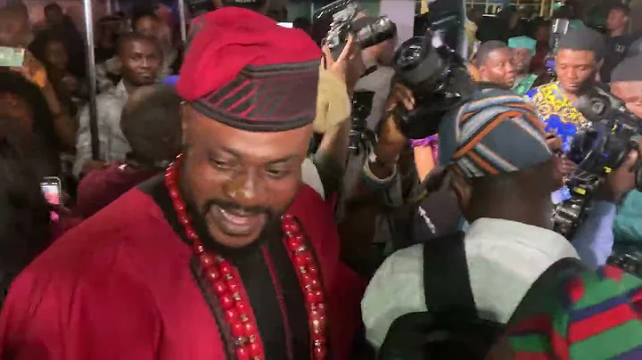Odunlade Adekola entrance to Orisa premiere surprised everyone