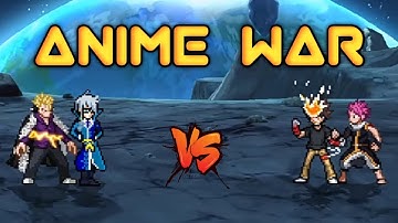 Invel & Laxus VS Tsuna & Natsu (all form) in Jump Force Mugen