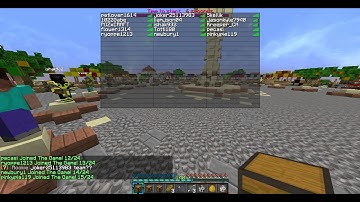 Minecraft CTF and SG with Charlotte!Hacker found!?!?!?