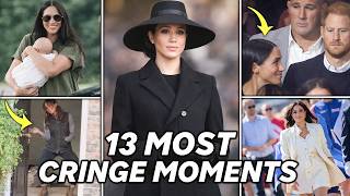 Meghan Markle 13 Most CRINGE Moments | Hard To Watch?!