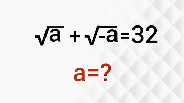 Germany l can you solve this? l A Very Nice Radical Problem l Math Olympiad