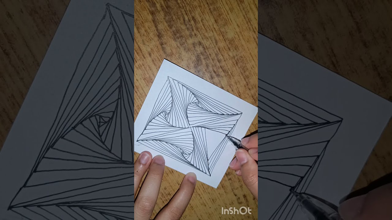 Draw Paradox in a Square - Real Easy and Quick #5 | #DrawEasyStuff ...
