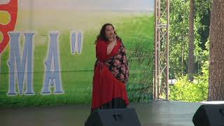 Амира Бяп Лейла (вокал), Диана Манина (танец) -  фестиваль Амэ Рома - лето 2023