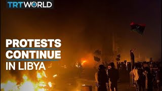 Protesters in Libya have vowed to continue with demonstrations