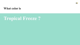 Tropical Freeze color #99ddcc hex color - Green color - Warm color 99ddcc