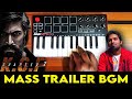 KGF 2 Mass Trailer Bgm By Raj Bharath | Yash | Ravi Basur | Prashanth Neel