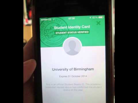 How to use the Student Beans ID app