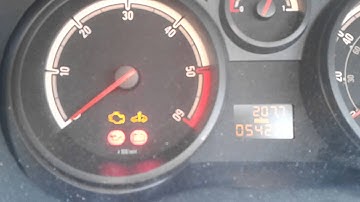 Corsa D Error Light