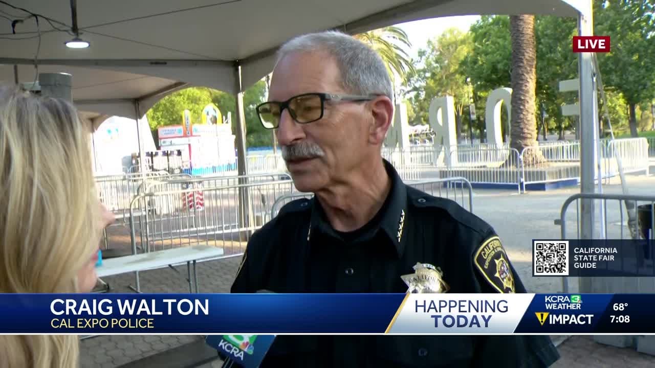 What are the security policies for the 2025 California State Fair?