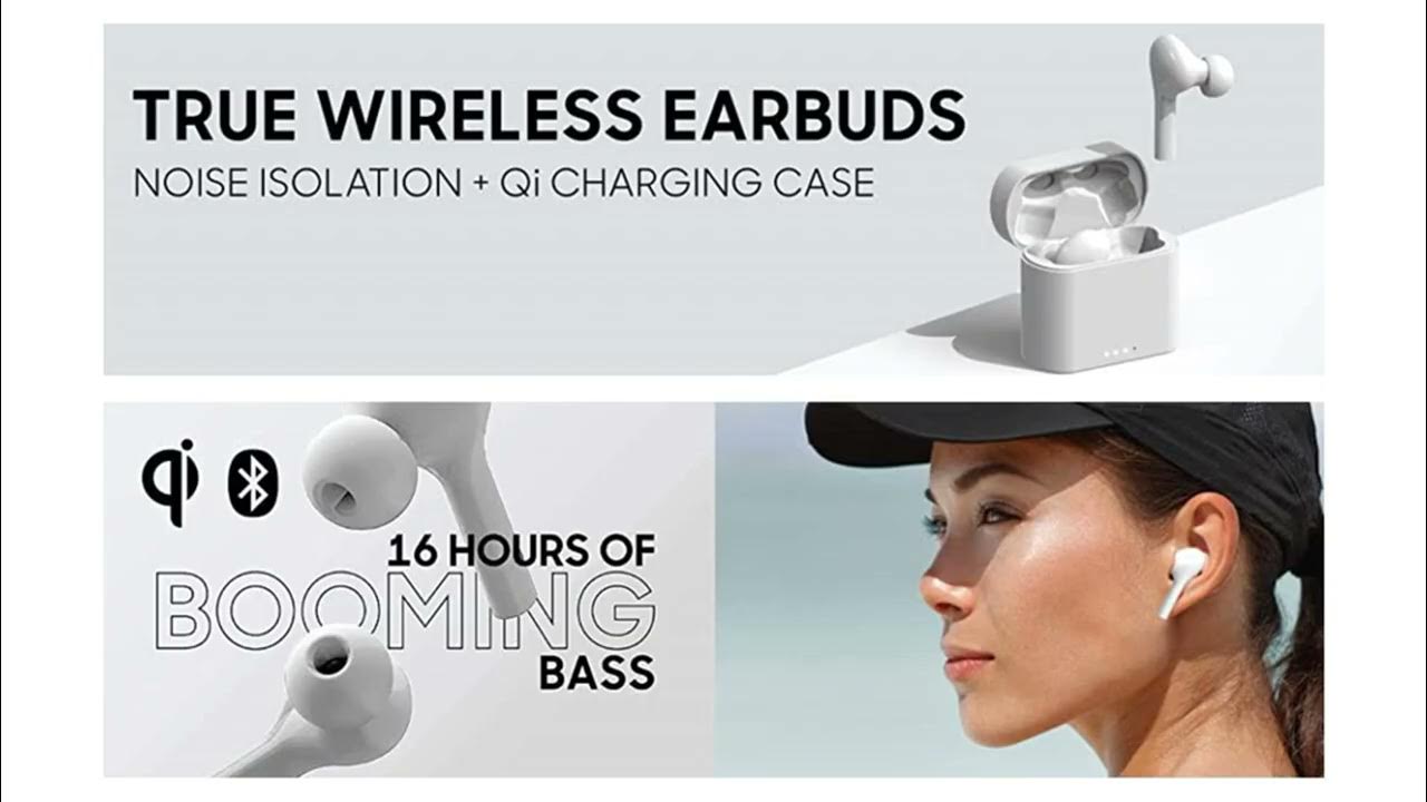 how to connect sharper image wireless earbuds