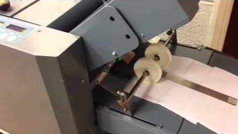 Used DF-1000 A3 Suction-fed Folder