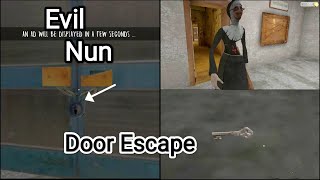 Evil Nun Door Escape | Easy mode Gameplay